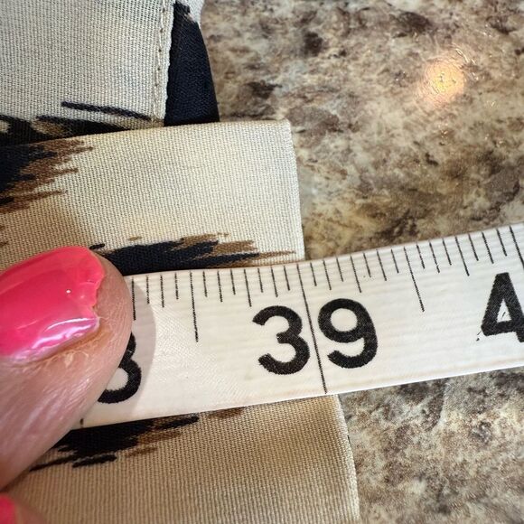 Calvin Klein Black and Cream Animal Print Mini Dress - Picture 7 of 9